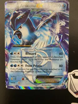 Pokemon TCG Articuno EX Ultra Rare Holo Card Plasma Storm 25/135 - Image 1