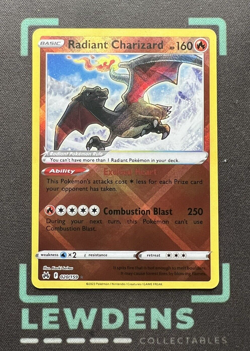 Radiant Charizard - 020/159 - Radiant Rare - Crown Zenith - Pokemon Card - Image 1