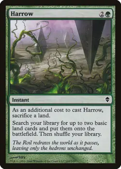 Harrow [Zendikar] Lightly Played - Image 1