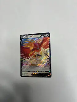 Pokemon TCG Ho-Oh v Silver Tempest Card 140/195 Mint Condition - Image 1