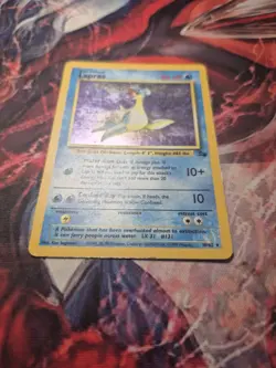 Lapras 10/62 Fossil Pokemon Holo Rare Unlimited WOTC 1999 MP/HP - Image 2