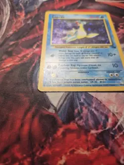 Lapras 10/62 Fossil Pokemon Holo Rare Unlimited WOTC 1999 MP/HP - Image 3