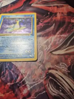 Lapras 10/62 Fossil Pokemon Holo Rare Unlimited WOTC 1999 MP/HP - Image 4