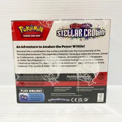 Stellar Crown Booster Box - Pokemon Scarlet & Violet - Sealed Box - Image 2