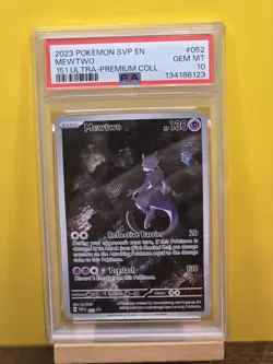 PSA 10 Pokemon Black Star Promo Mewtwo SVP EN #052 GEM MINT Condition!! - Image 1