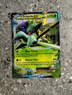 Pokemon TCG Cards Sceptile EX 7/98 Ancient Origins Ultra Rare Holo - Image 1