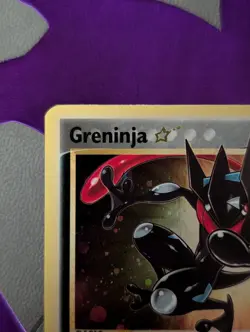 Pokemon Greninja Gold Star SWSH144 Celebrations Black Star Promo NM Condition - Image 3