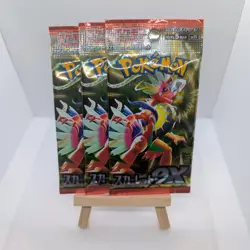 3 x Pokemon TCG Scarlet EX SV1s Sealed Japanese Booster Packs | UK Seller - Image 1