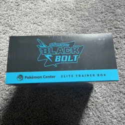 Pokemon Black Bolt Pokemon Center Exclusive ETB Sealed - Image 3