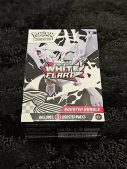 Pokemon TCG White Flare Booster Bundle Box Sealed Scarlet Violet 6 Packs New - Image 1