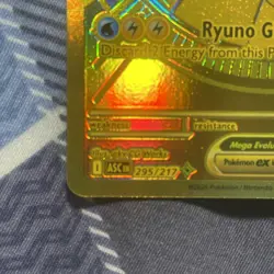 Pokemon Mega Dragonite ex Full Art Holo 295/217 English ASC PSA10 Contender - Image 4