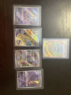 Pokemon TCG 5 Jp. Art Rares 1 Special Art Rare. All Near Mint - Image 1