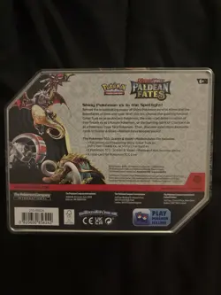 Sealed Pokemon Paldean Fates Charizard EX Tin – Charizard EX Promo – New - Image 3