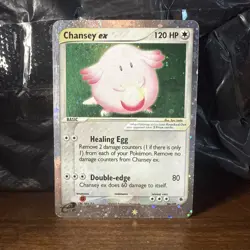 Pokemon TCG - Chansey EX 96/109 - EX Ruby & Sapphire - Holo Ultra Rare - Image 1