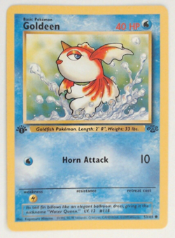 Pokemon TCG - Goldeen - Jungle 1st Edition -Q804 - Image 1