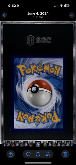 2023 Pokemon Obsidian Flames #198 Gloom Illustration Rare SGC 9 - Image 2