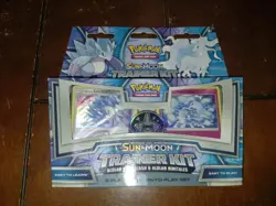 2018 Pokemon TCG Sun & Moon Trainer Kit Alolan Sandslash / Ninetales HOLO Sealed - Image 1