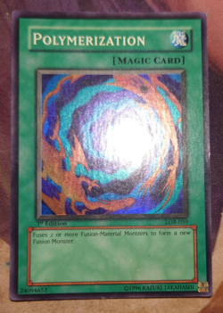 Yu-Gi-Oh Polymerization LOB-059 Super Rare - Image 1