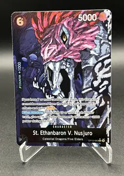 OP13-080 St. Ethanbaron V. Nusjuro Alternate Art One Piece Carrying On His Will - Image 1
