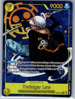 Trafalgar Law (Alt Art) OP10-119 English Royal Blood - One Piece Card - NM - Image 1