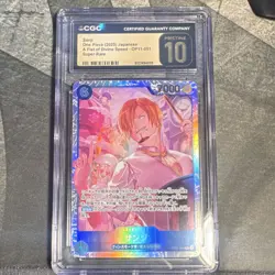 Bandai One Piece CCG Sanji OP11-051 Holo Super Rare 7000 Power Japanese CGC 10 - Image 1