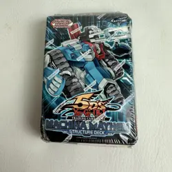 Yu-Gi-Oh 5D's Machina Mayhem Deck Trading Card Game TCG CCG Sealed New 1996 - Image 1
