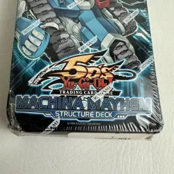 Yu-Gi-Oh 5D's Machina Mayhem Deck Trading Card Game TCG CCG Sealed New 1996 - Image 3
