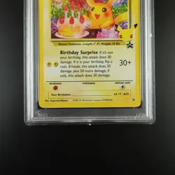 PSA 10 Birthday Pikachu 24 Pokemon Celebrations Holo Graded Card - Image 3