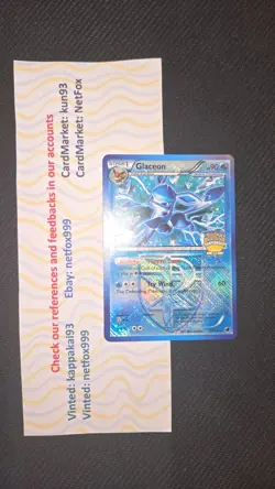 [EXCELLENT or NEAR MINT] Pokemon Single Card Glaceon City 23 116 English - Image 1