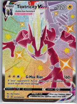 Toxtricity VMAX SV113/SV122 Shining Fates: Shiny Vault - Pokemon Card - NM - Image 1