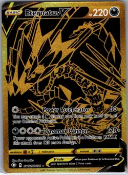 Eternatus V SV121/SV122 Shining Fates: Shiny Vault - Pokemon Card - NM - Image 1