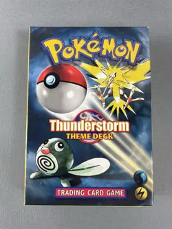 Pokemon TCG Thunderstorm Theme Deck - Box & Holo Rare Card Only VTG - Image 4