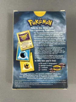 Pokemon TCG Thunderstorm Theme Deck - Box & Holo Rare Card Only VTG - Image 5