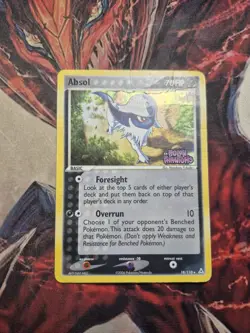 Absol 18/110 Reverse Holofoil Rare EX Holon Phantoms Stamped - Pokemon Card HP - Image 1