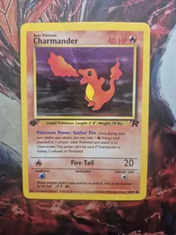 Charmander - 50/82 - Pokemon Team Rocket 1st Edition Card HP - Image 1