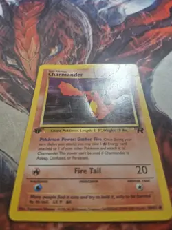 Charmander - 50/82 - Pokemon Team Rocket 1st Edition Card HP - Image 2