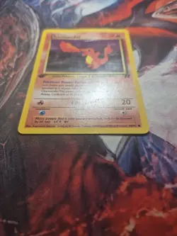 Charmander - 50/82 - Pokemon Team Rocket 1st Edition Card HP - Image 3