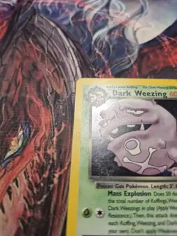 Dark Weezing - 14/82 - Holo Unlimited Team Rocket - Pokemon Card - MP - Image 4