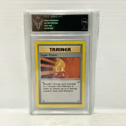 PSA TCG 7.5 - Super Potion 90/102 - Base Set WOTC - Graded Pokemon Card - Image 1