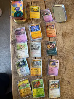 Pokemon S&V 151 Bulk Bundle - 40x Cards - Reverse Holo/Holo mini tins - Image 1