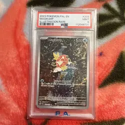 2023 Pokemon Pal en Magikarp Illustration Rare Card 203/193 PSA 9 - Image 1