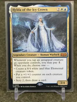 Hylda of the Icy Crown 💎 Wilds of Eldraine #206 WOE Regular - NM/M Never Played - Image 1