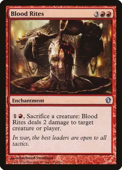 Blood Rites - Commander 2013 - MTG - Image 1