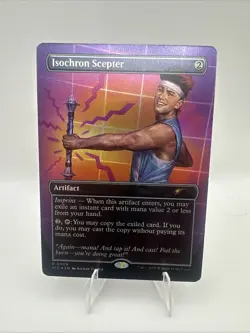 1x Isochron Scepter, 0009, Foil, Secret Lair Encyclopedia, Magic MTG NM - Image 1