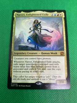 MTG March of the Machine: The Aftermath- Narset, Enlightened Exile 038 Regular - Image 1