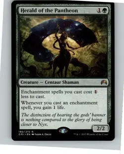 MTG Herald of the Pantheon R Magic Origins 180 NM Magic The Gathering - Image 1
