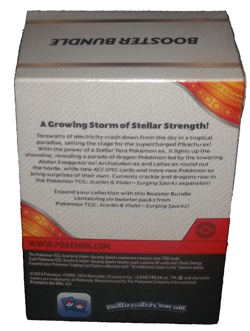 POKEMON SCARLET & VIOLET SURGING SPARKS BOOSTER BUNDLE {6 BOOSTER PACKS} NISB - Image 4