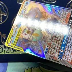 Pokemon Blastoise & Piplup GX - 38/236 SM - Cosmic Eclipse NM Ultra Rare - Image 5