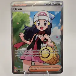 Pokemon Dawn Trainer Full Art Ultra Rare Holo 118/094 Phantasmal Flames 2025 - Image 1