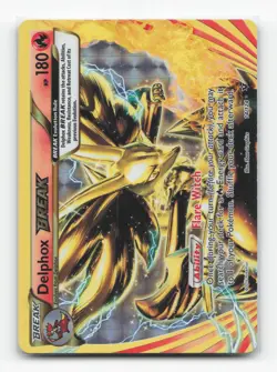 Pokemon TCG - Delphox BREAK 14/124 Near Mint BREAK Rare Fates Collide - Image 1